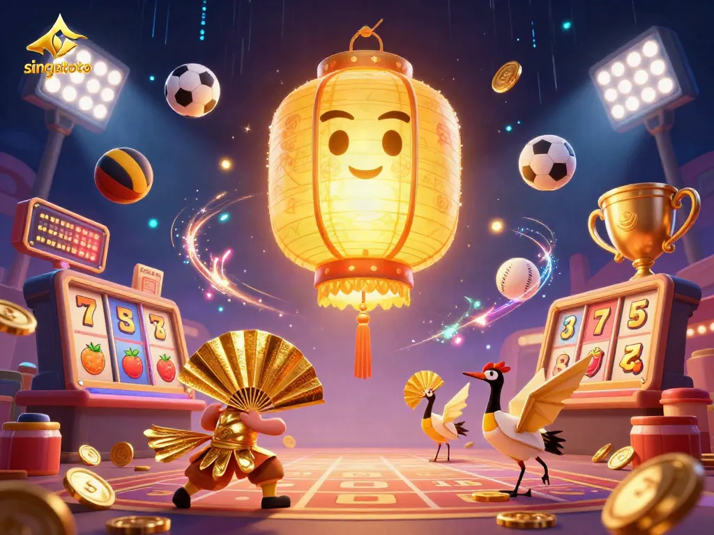 Experience the thrill of singatoto's online gaming with vibrant characters and dynamic game elements.