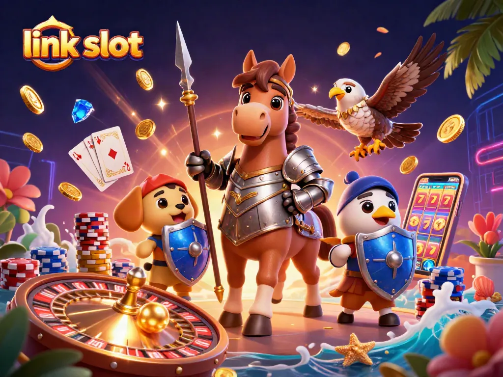 Menangkan jackpot dengan link slot di permainan kasino terkemuka